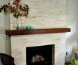 Modern Brick Fireplace Unique Modern Stone Fireplace Makeover before & after