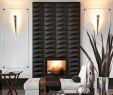 Modern Fireplace Ideas Fresh Contemporary Interior Design Black & White Living Room Via