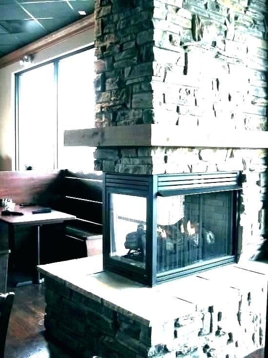 double sided fireplace insert – vintagepro 2 sided fireplace insert two double gas canada amazing or f inser