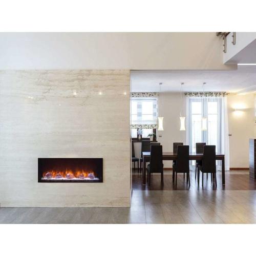 Modern Flame Electric Fireplace Elegant 50" Panorama Deep Electric Fireplace Bi 50 Deep Amantii