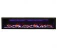 Modern Flame Electric Fireplace Fresh Amantii Panorama Deep 72″ Built In Indoor Outdoor Electric Fireplace Bi 72 Deep