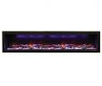 Modern Flame Electric Fireplace Fresh Amantii Panorama Deep 72″ Built In Indoor Outdoor Electric Fireplace Bi 72 Deep