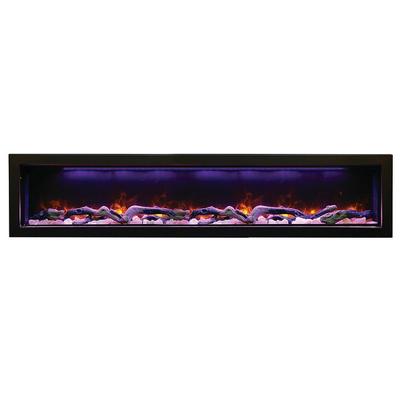 Modern Flame Electric Fireplace Fresh Amantii Panorama Deep 72″ Built In Indoor Outdoor Electric Fireplace Bi 72 Deep