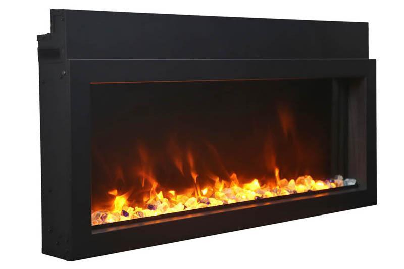 Amantii Panorama 40" Electric Fireplace Slim – Indoor Outdoor electric fireplace amantii panorama 40 electric fireplace slim indoor outdoor 4 1024x1024