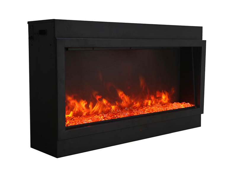 BI 88 DEEP XT Electric Fireplace Amantii Electric Fireplaces IMG 0559ember yelloworange 800