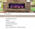 Modern Flames Electric Fireplace New Bi 50 Deep Electric Fireplace Indoor Outdoor Amantii