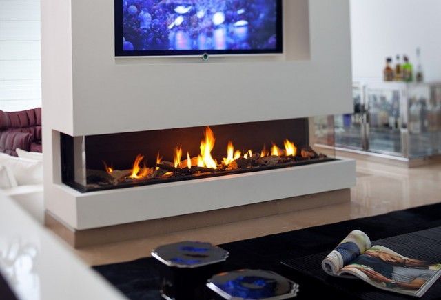 TV over gas fireplace Home Fireplaces in 2019 826d0dc a5ea5d4d