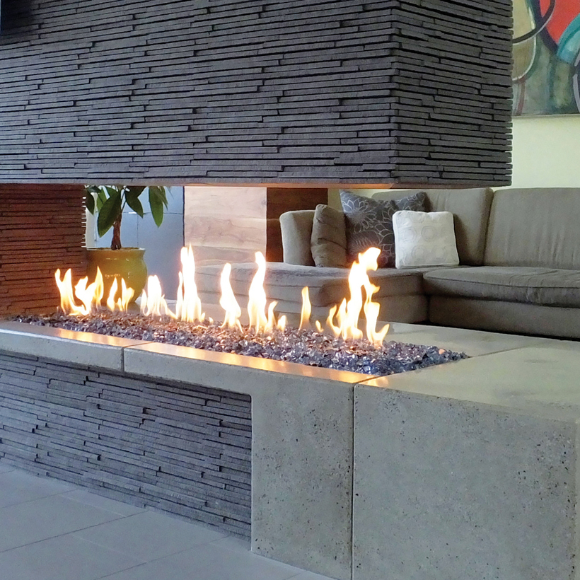 Modern Linear Gas Fireplace Best Of Linear Burner System Indoor Spark Modern Fires