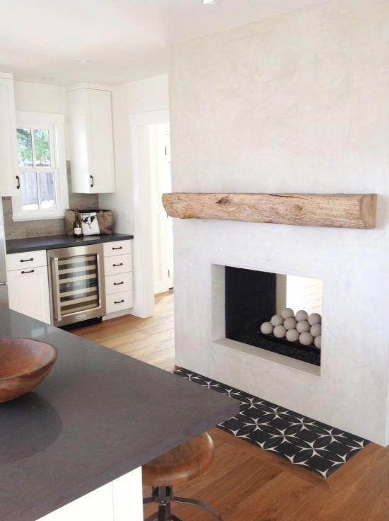 Modern Rustic Fireplace Inspirational From Dated to Modern Rustic before and after Design