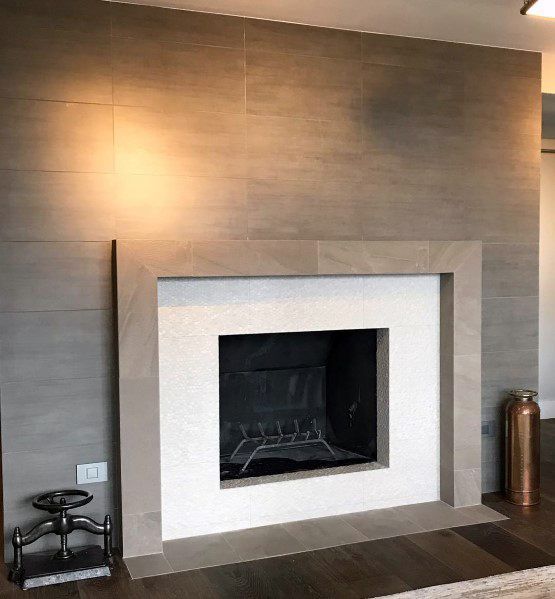 Modern Tile Fireplace New top 60 Best Fireplace Tile Ideas Luxury Interior Designs