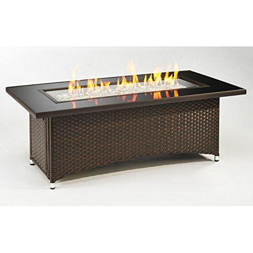 Montego Fireplace Beautiful Dark Brown Modern All Weather Wicker Aluminum sofa Sectional