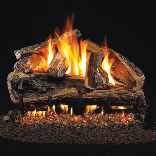 Most Realistic Gas Fireplace Inspirational Peterson Real Fyre 30" Rugged Split Oak Vented Gas Log Set