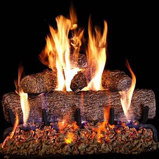 10 Peterson Real Fyre 24 inch Live Oak Log Set With Vented 6a41cfc578c37f7fb4ef3fb df01