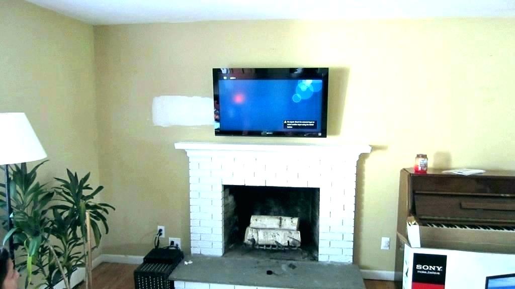 Mount Tv On Brick Fireplace Best Of Fireplace Tv Wall Mount Ideas – Emotiv