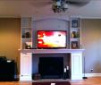 Mounting A Tv Above A Fireplace Elegant Tv Hidden In Wall – Slloydsfo