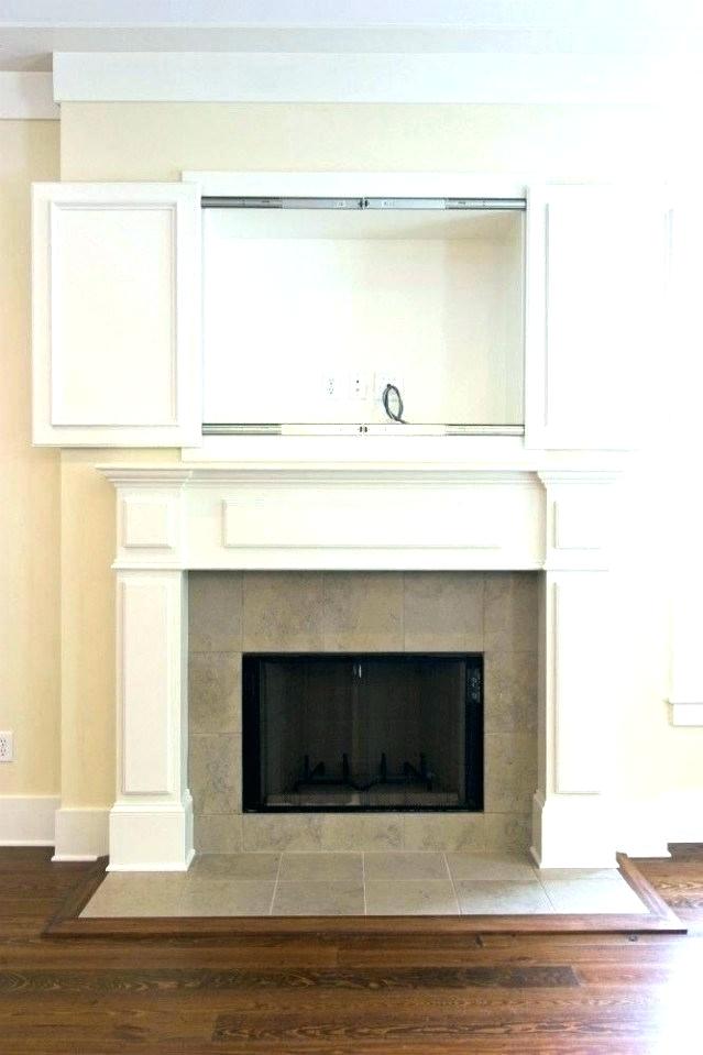 Mounting Tv Above Brick Fireplace Lovely How to Cover A Fireplace – Prontut