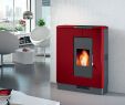 Narrow Electric Fireplace New Piazzetta P936 Pelletstove with A Mere 28 Cm Profile