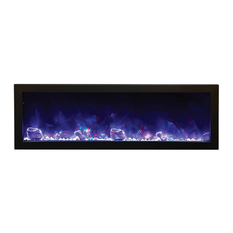 Amantii Panorama SLIM 50″ Outdoor Built in Electric Fireplace w Cover BI 50 SLIM OD electric fireplace amantii panorama slim 50 outdoor built in electric fireplace w cover bi 50 slim od 1 2048x