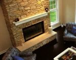 19 New Natural Stone Fireplace