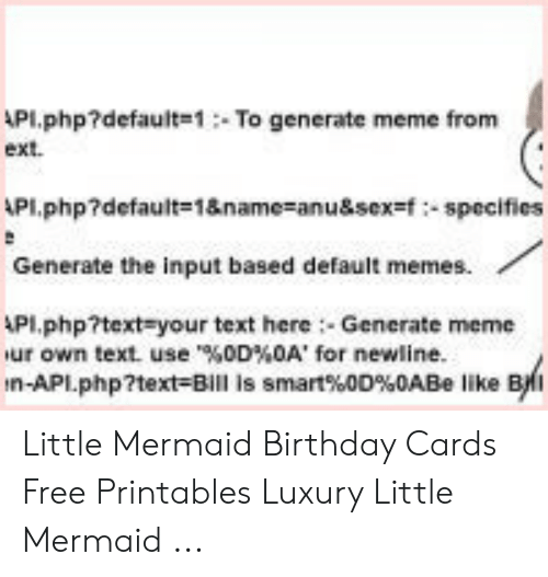 APL default 1To Generate Meme From Ext API default apl default 1to generate meme from ext api default 1 name anu f specifies generate the