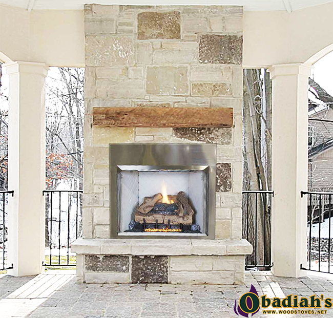 Astria Valiant OD Vent Free Outdoor Gas Fireplace ValiantOutdoorGasFireplace