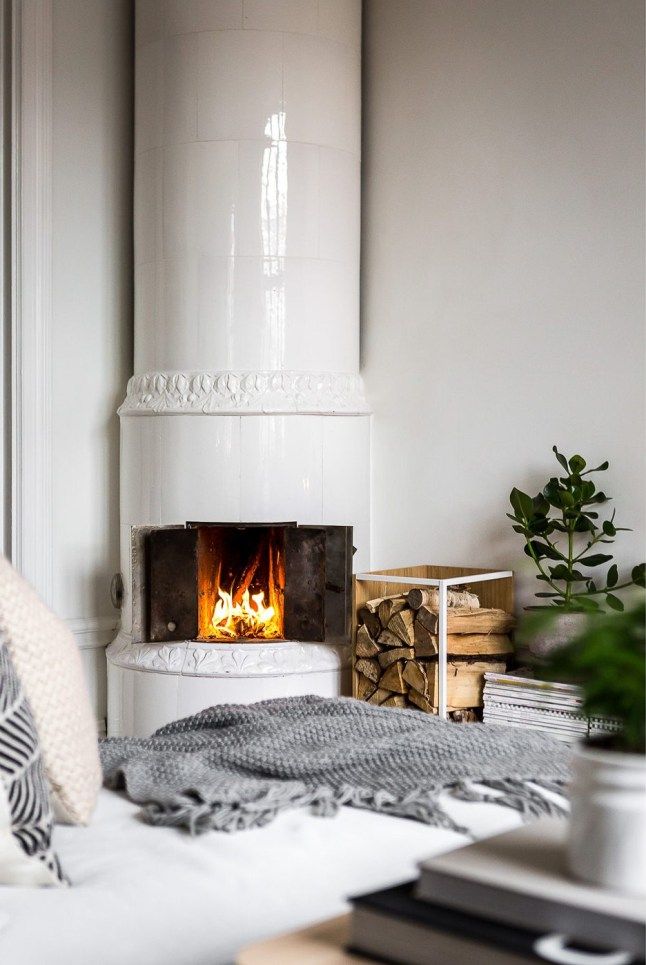 Nordic Fireplace Beautiful Méri Nnes Mises En Sc¨ne