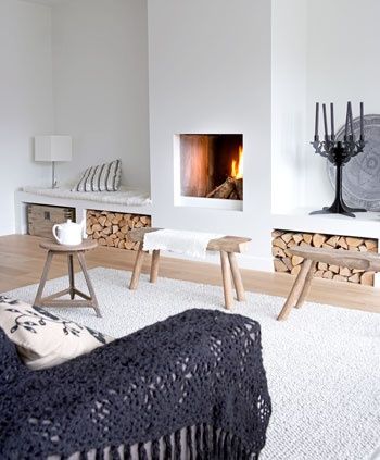 Nordic Fireplace Luxury the Design Chaser Interior Styling