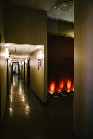 hallway to rooms