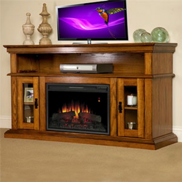 Oak Electric Fireplace Tv Stands Elegant Classic Flame Brookfield Electric Fireplace