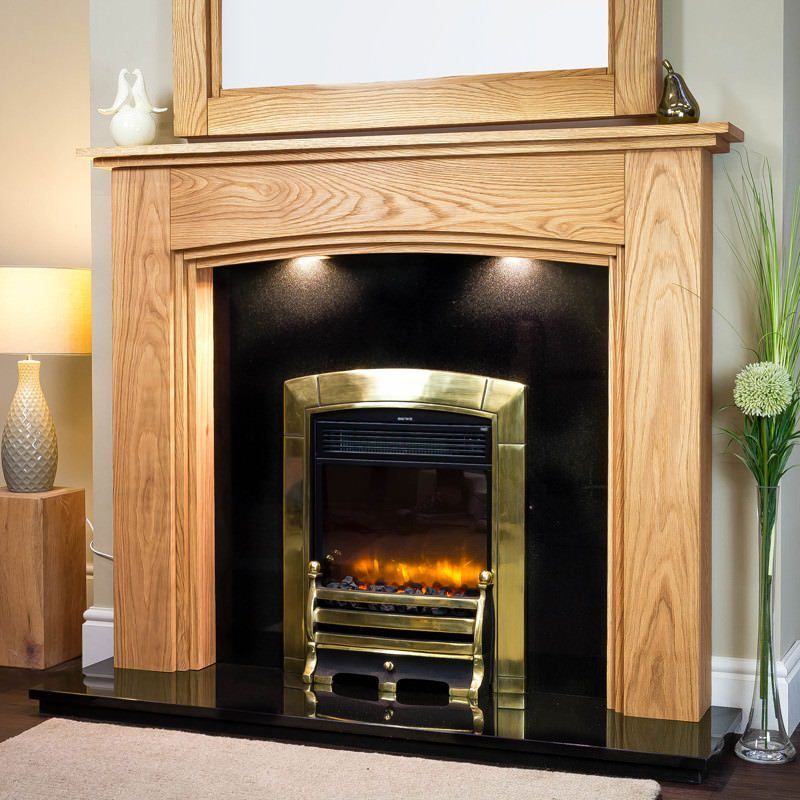 Oak Fireplace Mantels Unique Lyndhurst solid Oak Fireplace Surround In 2019