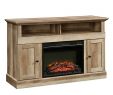 Oak Fireplace Tv Stands Fresh Sauder Cannery Bridge Media Entertainment Fireplace Credenza Lintel Oak Item