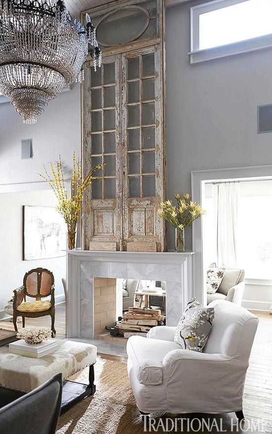 Eight Unique Fireplace Mantel Shelf Ideas with a High "Wow d038f6a2b6a2c4a8725c36