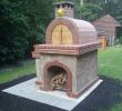 Outdoor Brick Fireplace Kits Awesome Thompson Wood Fired Outdoor Brick Pizza Oven