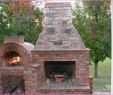 Outdoor Brick Fireplace Kits Elegant Outdoor Fireplace Pizza Oven