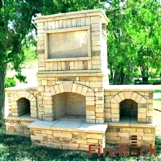 Outdoor Brick Fireplace Kits Elegant Prefab Outdoor Fireplace – Leanmeetings