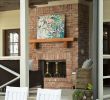 Outdoor Brick Fireplace New Outdoor Brick Fireplace with Timber Mantel sources On Home