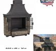 Outdoor Chimney Fireplace Awesome Outdoor Fireplace Kits Wood Burning Steel Chiminea