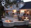 Outdoor Covered Patio with Fireplace Lovely Brussels Block Patio with Olde Quarry Seat Walls and Fire