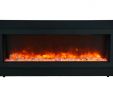 Outdoor Electric Fireplace with Heat Awesome 72 Slim Panorama Series Indoor Outdoor Electric Fireplace Amantii