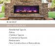 Outdoor Electric Fireplace with Heat Best Of Bi 50 Deep Electric Fireplace Indoor Outdoor Amantii
