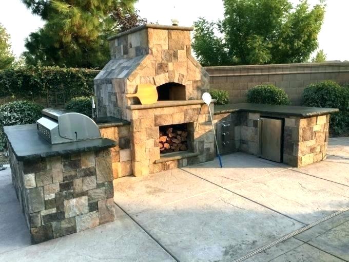 Outdoor Fireplace and Pizza Oven Combination Plans Awesome Pizza Oven Kit Outdoor – Namuzaj