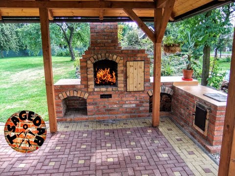 Outdoor Fireplace and Pizza Oven Combination Plans Luxury Zahradn­ Krb S Ud­rnou Stavba Diy Building Outdoor