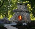 Outdoor Fireplace Chimney Elegant Unique Stone Fireplace Country Landscape Design Landscape