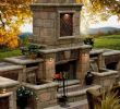 Outdoor Fireplace Chimney New Outdoor Fireplace with Fountains I Like the Lighting On the