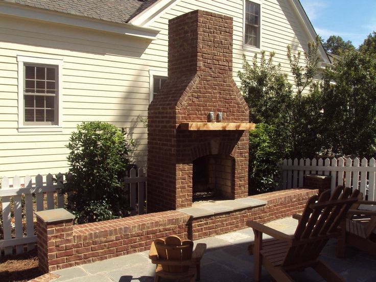 Ken Murphy khmtn17 on Pinterest 360dd c584eb479db9c2 outdoor fireplace brick brick fireplaces