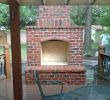 Outdoor Fireplace Dimensions Fresh Brick Outdoor Fireplace Ideas for the House