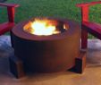 Outdoor Fireplace Grate Fresh 30" Round Cor Ten Steel Fire Pit