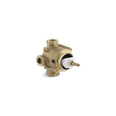 Mastershower 3 in ID pression x 1 2 in OD pression Brass Transfer Valve