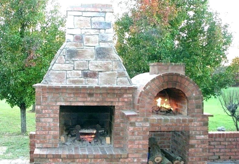 Outdoor Fireplace Kits with Pizza Oven Unique Outdoor Pizza Oven Brick – Fristonio