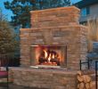 Outdoor Fireplace Kits Wood Burning Beautiful Majestic Montana 42" Outdoor Stainless Steel Wood Burning Fireplace with Traditional Refractory